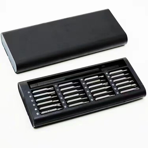 24-in-1 screwdriver 115-in-1 leather bag set mobile phone repair and disassembly multifunctional screwdriver tool set