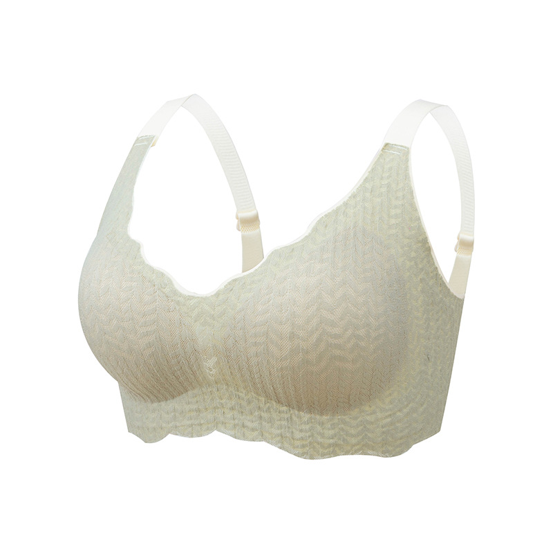 La ropa interior de las mujeres, pequeño pecho empuja hacia arriba, pecho grande, pecho pequeño, anti-flacidez, sujetador trasero inconsútil atractivo, sujetador inalámbrico