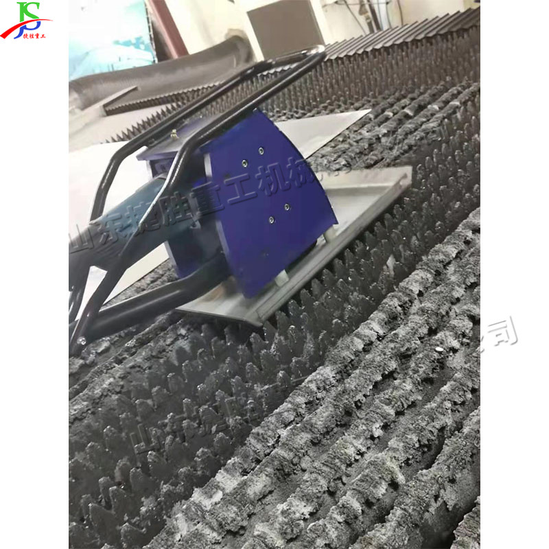Equipo automático de eliminación de escoria de corte de perfil industrial limpiador de residuos de construcción máquina de eliminación de escoria de corte de plasma