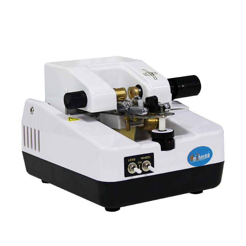 Equipo de procesamiento de lentes Weizhen Máquina ranuradora de lentes de medio marco WS-JP8003 Máquina de trefilado Máquina de procesamiento de acero inoxidable