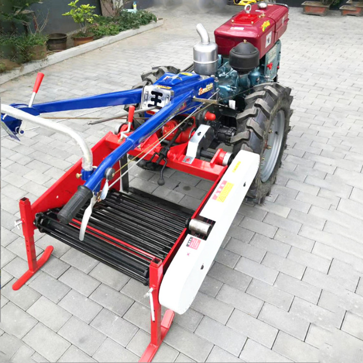 15 horsepower walking cart with potato garlic harvester 151 chassis 121 chassis walking tractor rotary tiller
