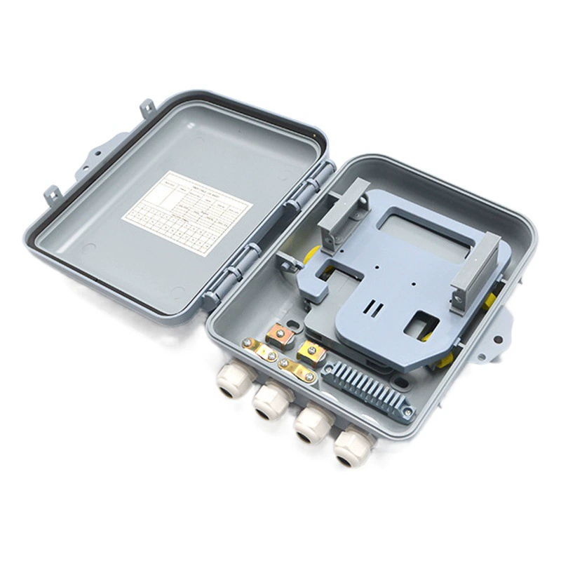 Тип сплиттер вставки коробки распределения волокна 8-коре фабрики сразу коробки расширения коробки распределения оптического кабеля коробки распределения волокна оптически