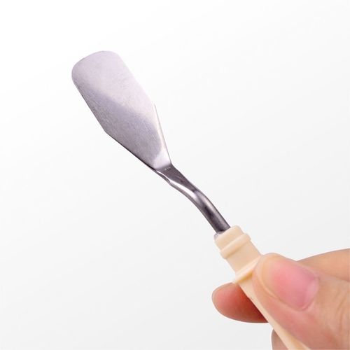 Paint scraper art palette knife flat head small scraper professional oil pastel stainless steel scraper