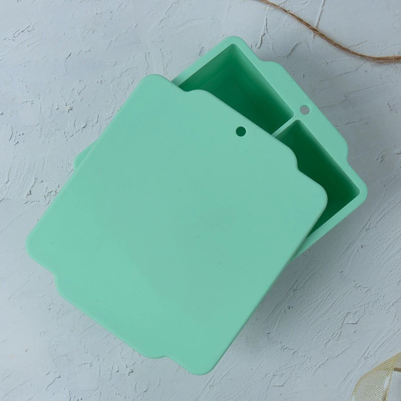 Molde de Silicona para Hielo de Grado Alimenticio Desmoldeo Fácil Congelación Rápida