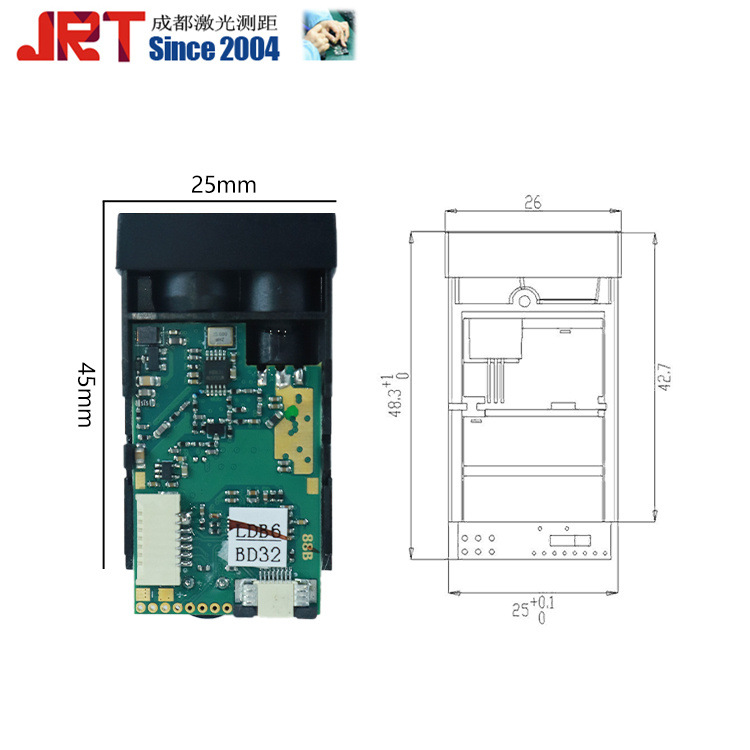 ebay 60米地下管线探测仪 3赫兹测量测距仪 激光时差式测距传感器