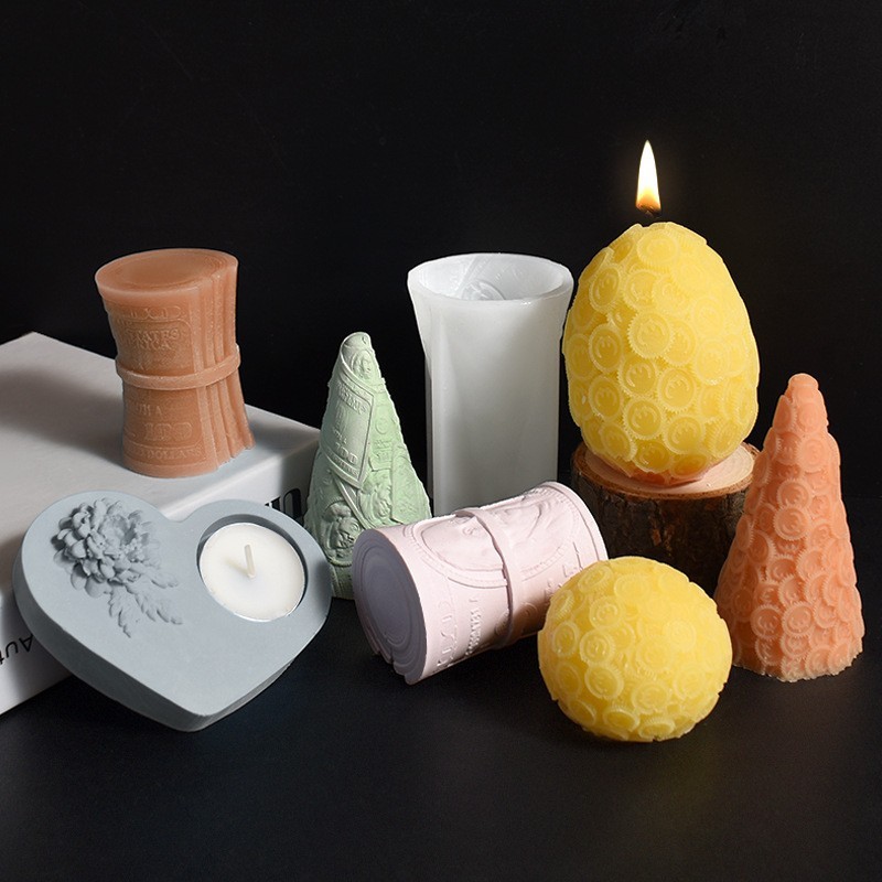 立体 3D ドル金貨アロマキャンドルシリコーン型 diy クリスマスツリーマネードルボール装飾品|undefined