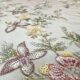 New Multicolor Cheongsam Dress Flower Butterfly Positioning Inkjet Printing Ethnic Style Flower Combination Bead Tube Embroidery