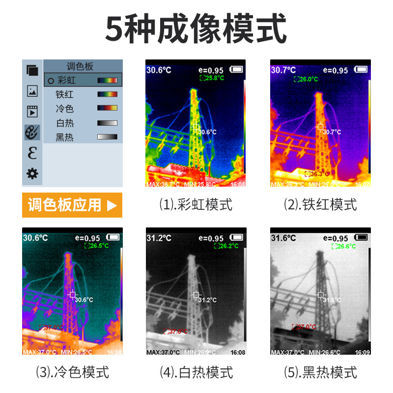 鑫思特HT-06は赤外線サーモグラフィを持っています。|undefined