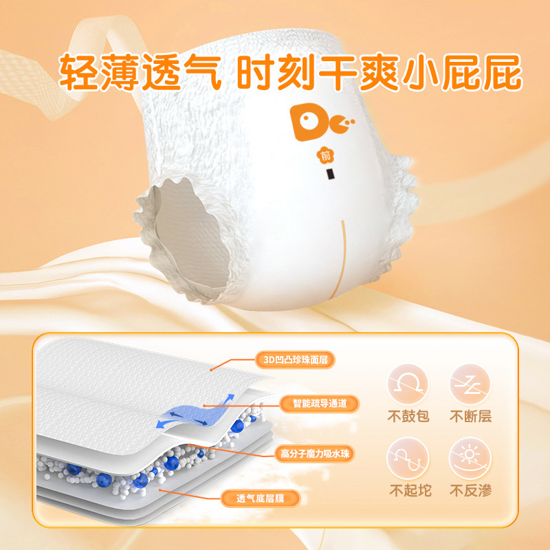 Dad's Choice Ultra Simple Baby Diaper Pull-on Easy-on Diaper Available in NB, S, M, L, XL, XXL, XXXL