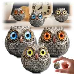 フクロウのデスクトップ装飾品Owl Beadsペンダントクリエイティブ家庭工芸品かわいいデスクトップ装飾品