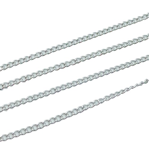 DIY jewelry accessories metal chain encrypted chain twisted chain extended chain iron chain wholesale