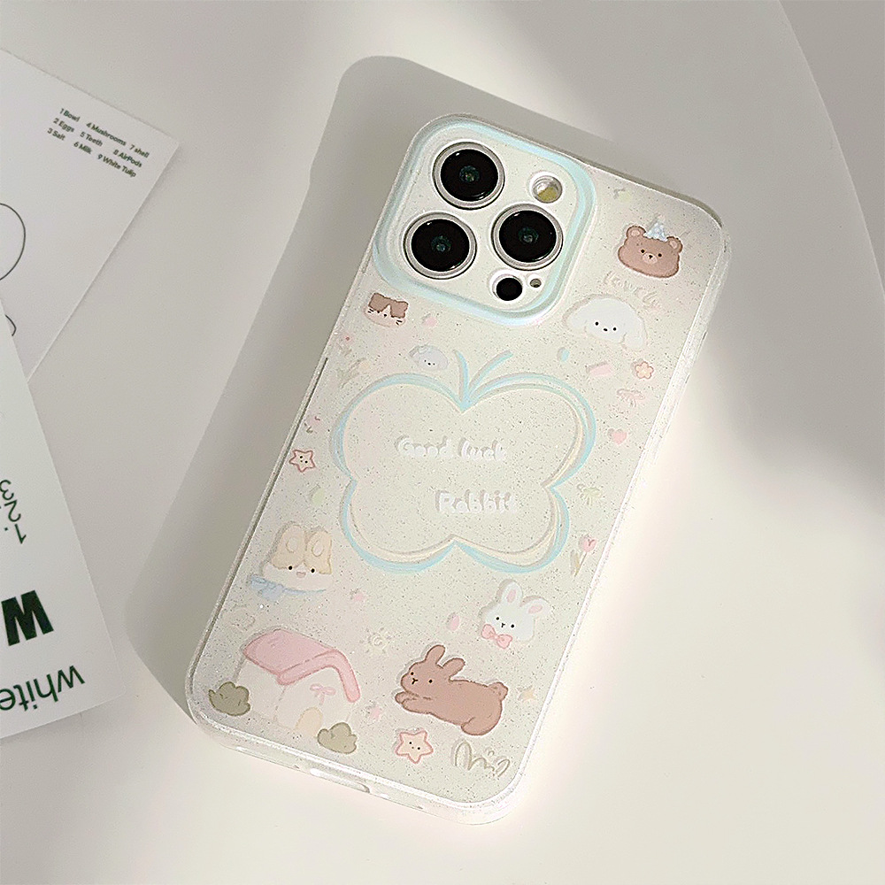 Cover telefono farfalla glitterata con supporto per iphone pro max_voghion.com