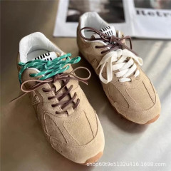 新しいミュウ道徳トレーニングシューズお父さん靴婦人靴 530 クラシックレトロフォレストシューズ革高さ増加カジュアルシューズカップルシューズ