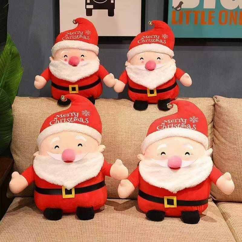 漫画サンタの人形人形人形の新しいサンニコラス玩具クリスマスプレゼント|undefined