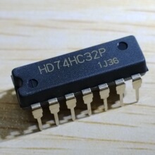 HD74LS32P �����·ICоƬ���Ԫ�������ɉKֱ��DIP14