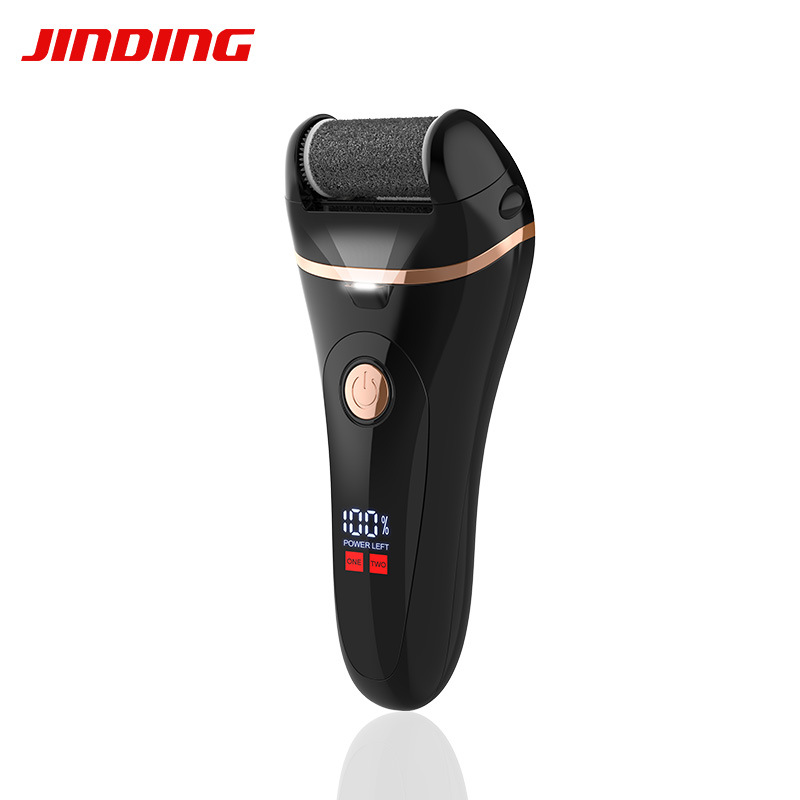 跨境新款磨腳器去死皮電動修腳器帶燈數顯去皮機去老繭防水廠家