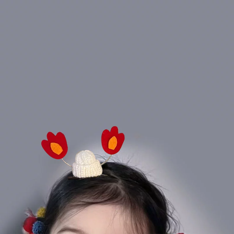 Хэллоуин злой пламя маленькая заколка для волос новая девушка темная боковая заколка злой шпильки для волос через границу оптом