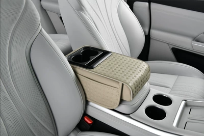 Armrest box pad – Car armrest box pad car - 813apricot-color