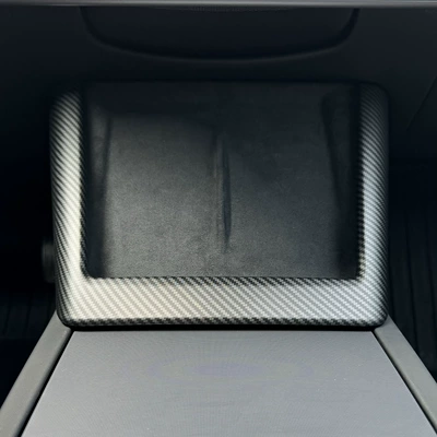 Color Changing Accessories, Other Automotive Interior Supplies - renewed-version-of-y-3-universal-wireless-charging-decorative-frame-matte-carbon-fiber-pattern