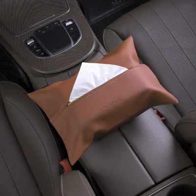 Tissue Bag, Car tissue box/set - brown