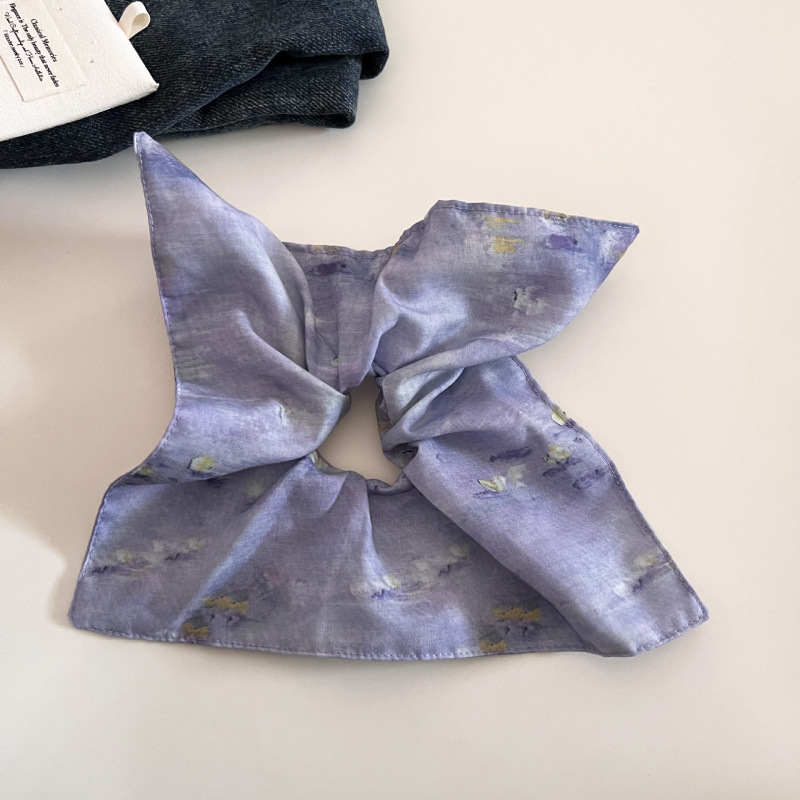 X1-481 보라색 사각 스카프