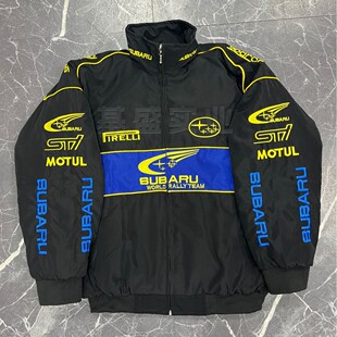 F1 Racing Suit Embroidered Racing Suit Biker Suit Riding Suit Embroidered Casual Long Sleeve Winter Coat A339 Racing Suit