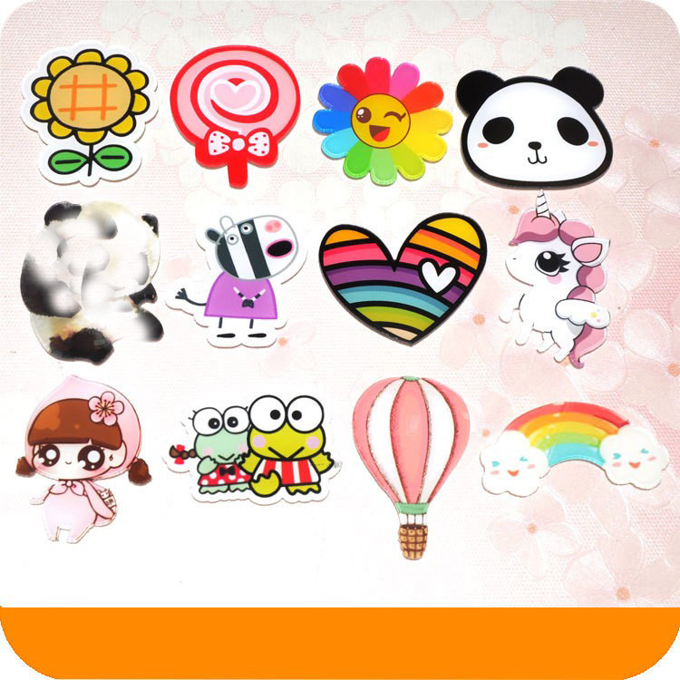 亚克力贴片手机壳贴片卡套贴片易拉扣医生护士配件爱心贴片