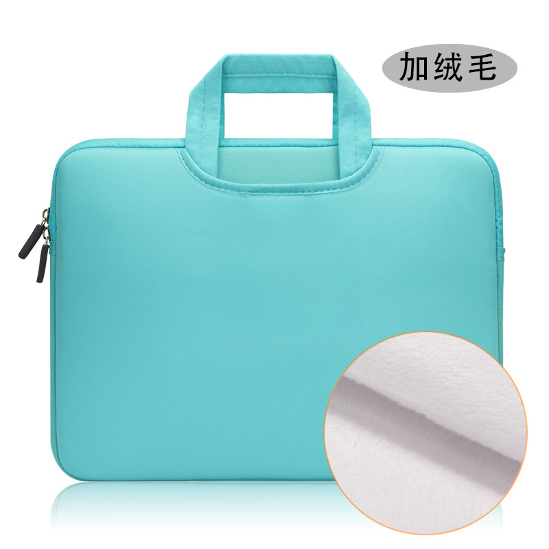 Bolso para computadora simple y delgado, a prueba de golpes y a prueba de caídas, forro para bolsa, forro para bolsa y funda protectora para tableta de terciopelo