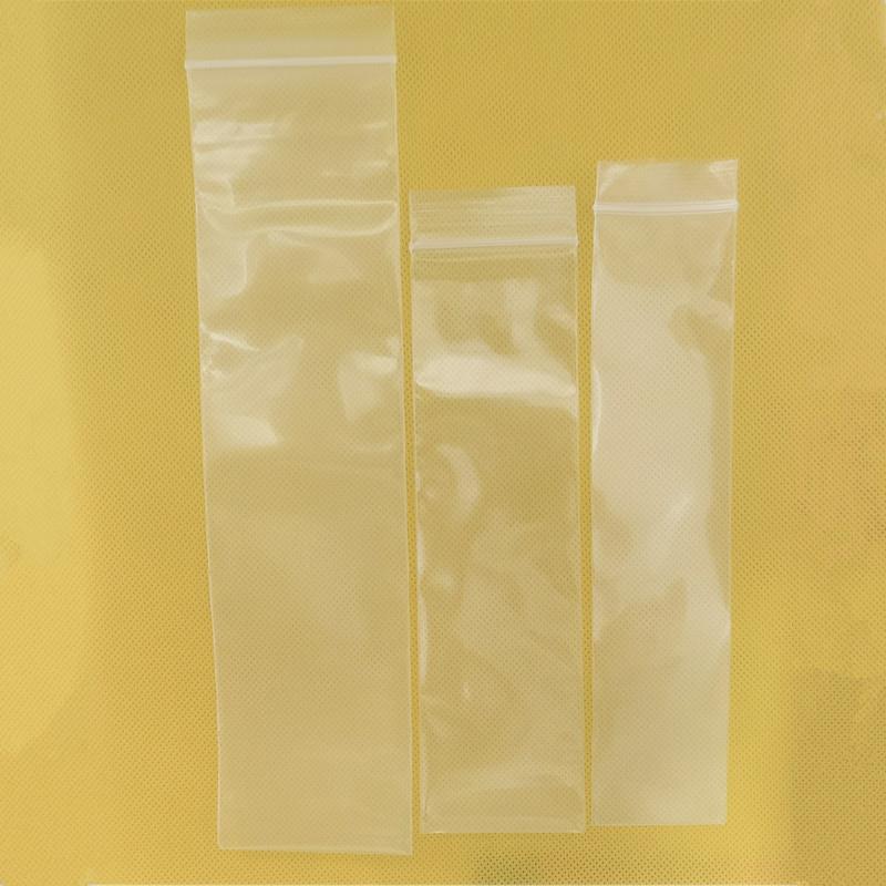 3*7 4*8*10*12*15cm4*17*18*20细长自封袋透明密封口袋加厚长塑料