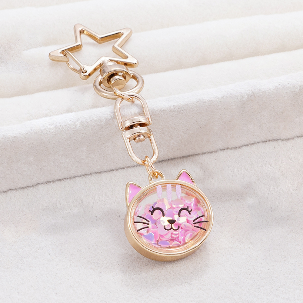 Nuevos productos transfronterizos creativos de letras de color cuerdas trenzadas llavero amor dibujos animados accesorios de diseño bolsos colgantes