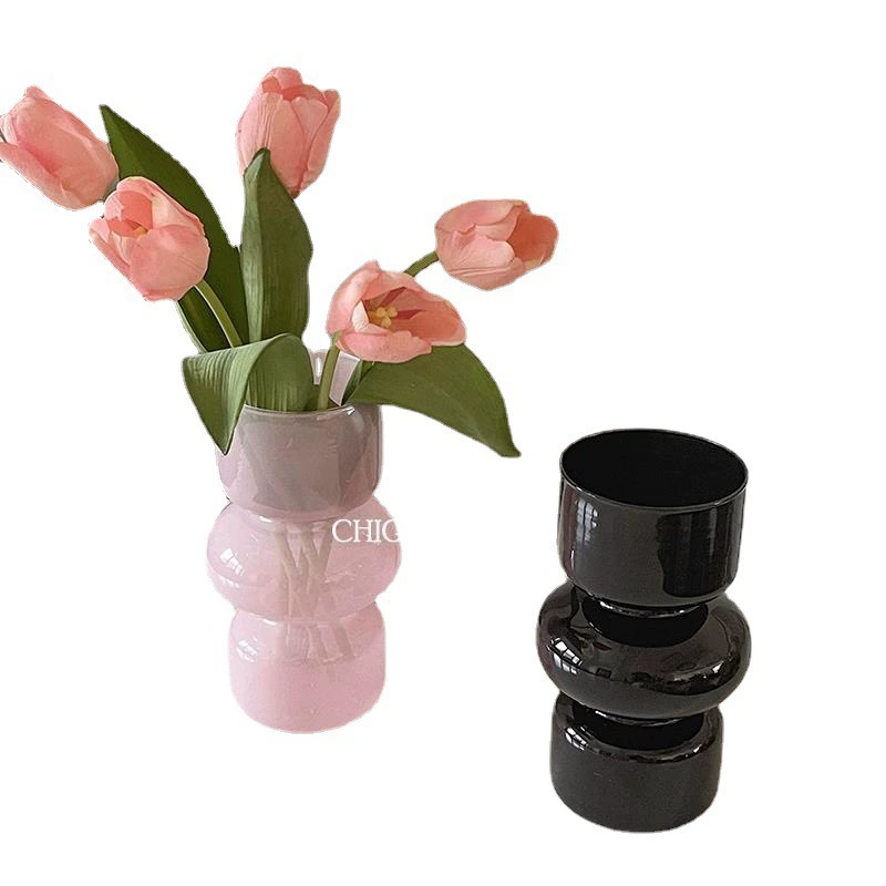 Стандартный и ретро-ретро - старый вазон для стекла Hydroponic flower inserters home decoration props