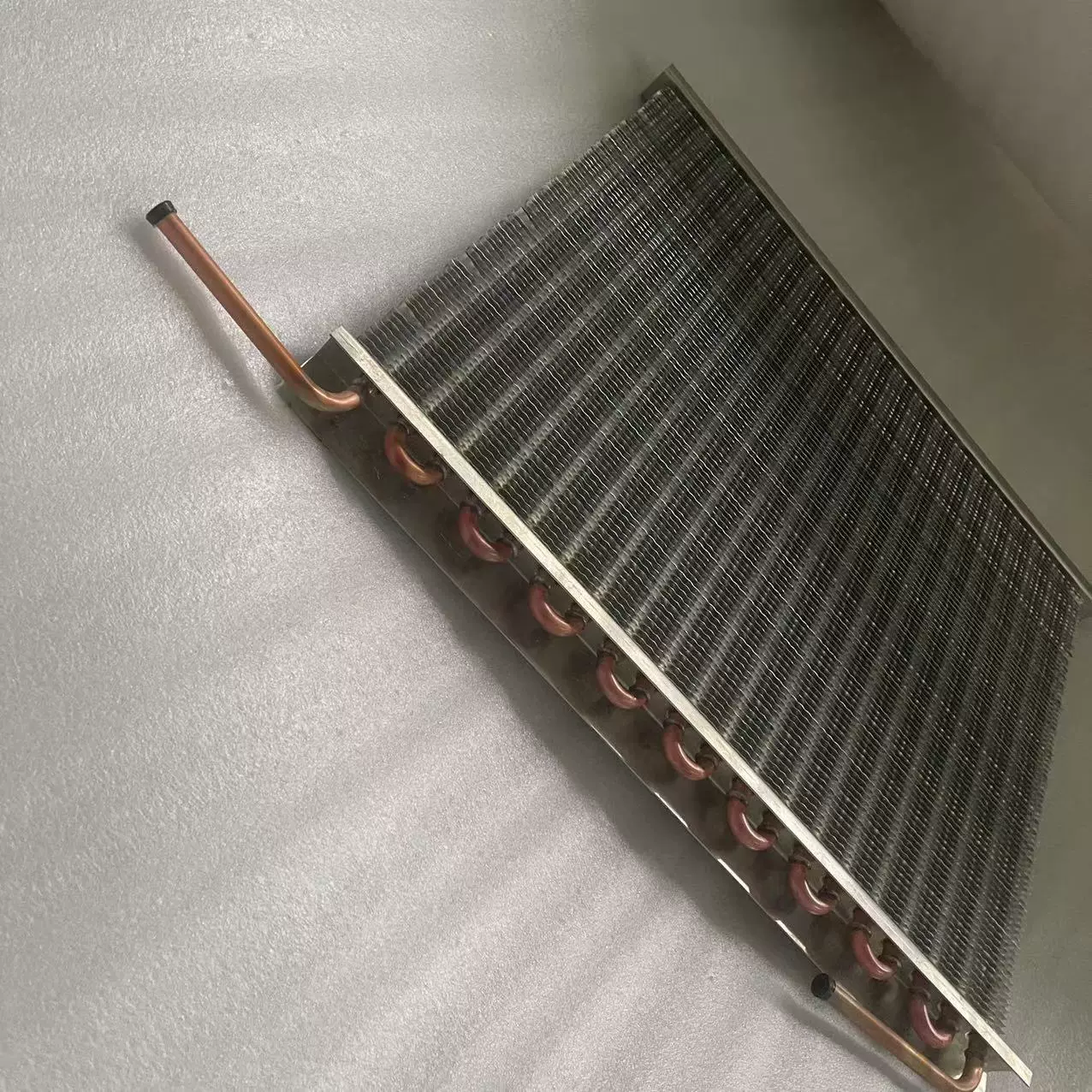 供应鸭舌贵蒸发器 铜管铝翅片 工业养鱼池冷凝器 低温设备用