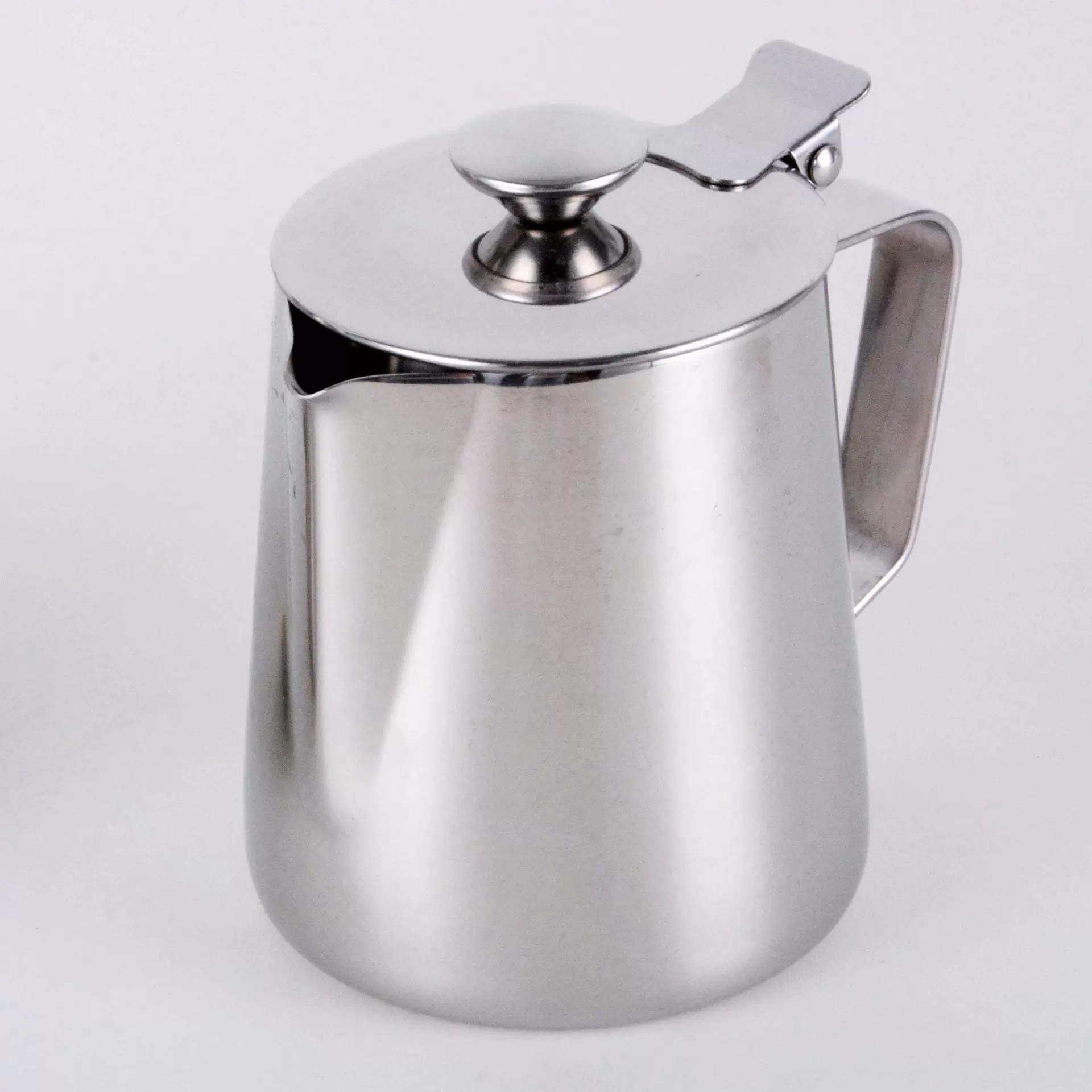 304带盖拉花杯奶杯尖嘴咖啡拉花壶冷水壶奶壶商用咖啡店商用