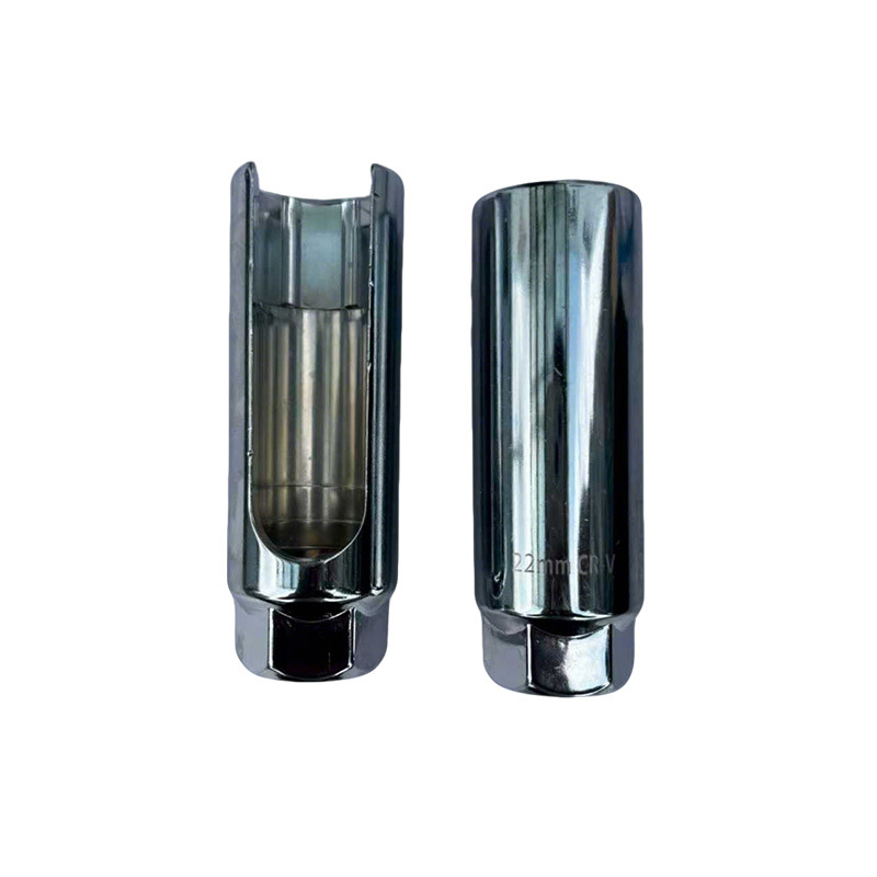 Llave de vaso especializada para desmontaje y montaje del sensor de oxígeno delantero del coche, llave de boca abierta de 22 mm, juego de herramientas de reparación automotriz de 22 mm.