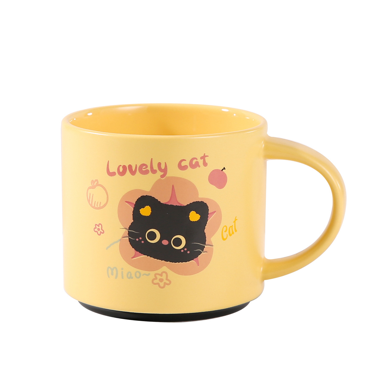Cute caricatura gato taza de cerámica de alto valor, taza de agua, taza de leche, taza de desayuno, taza de regalo al por mayor image 6