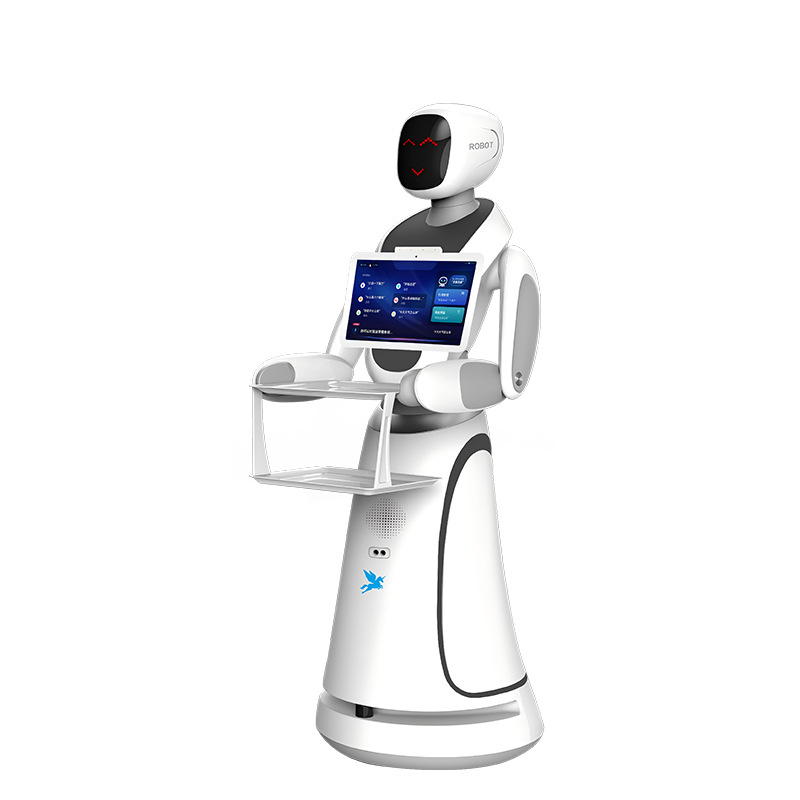 Robot inteligente de entrega de alimentos Amy, restaurante de hotel, entrega de alimentos, salón de correr, entrega automática, camarero AI