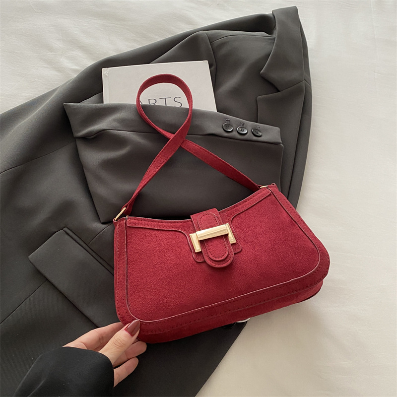 Bolso de hombro coreano de moda de este año, mujer 2024, nuevo nicho, bolso de axila de alto valor, temperamento femenino