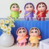 6 raincoat small new figurines, 1 random bag