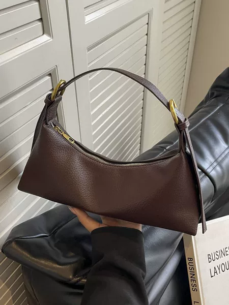 Cross-Border Trendy Niche Women's Bags 2025 New Vintage Fashion Underarm Bag Popular Simple Shoulder Bag Crossbody Bag