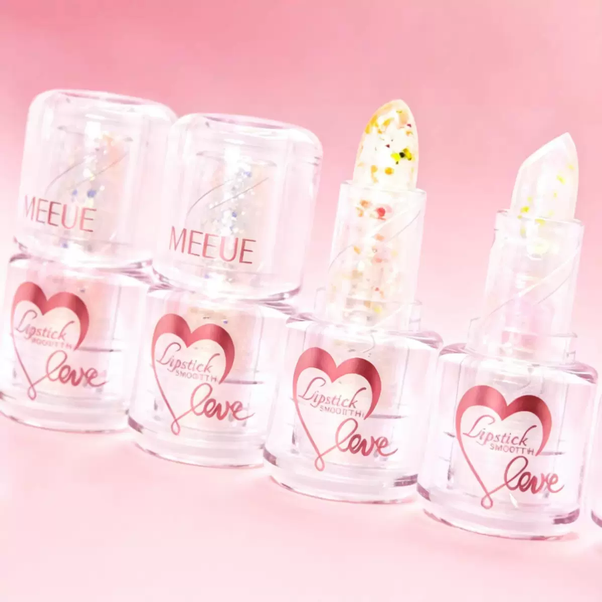 MEEUE亮闪唇膏彩妆批发唇彩雾面哑光丝绒显色滋润提升气色持妆