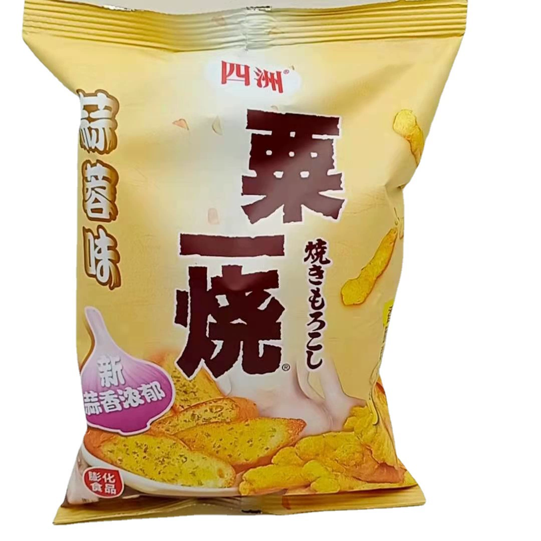 Sizhōu Millet roasted 80g package grilled lobster flavored corn sticks non-fried chestnut rice sticks puffed leisure snack