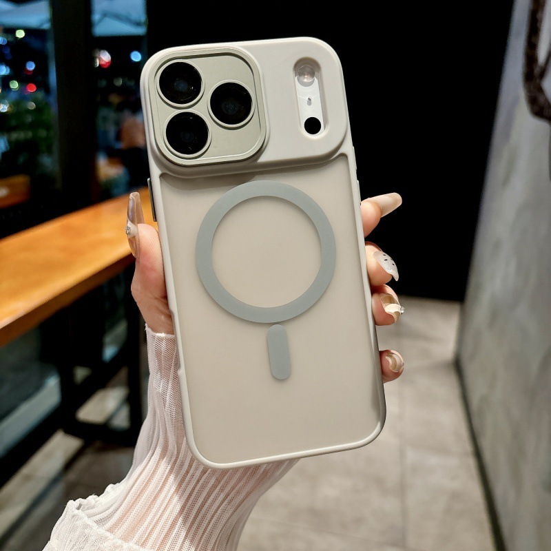 跨境专供适用iPhone17PROMAX雅盾肤感磁吸手机壳苹果16全包镜头膜|undefined