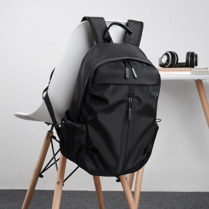 Fábrica transfronteriza a prueba de agua logotipo imprimible de alta capacidad USB carga de negocios portátil estudiante mochila