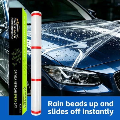 of super-hydrophobic lotus leaf effect: Car paint protective film