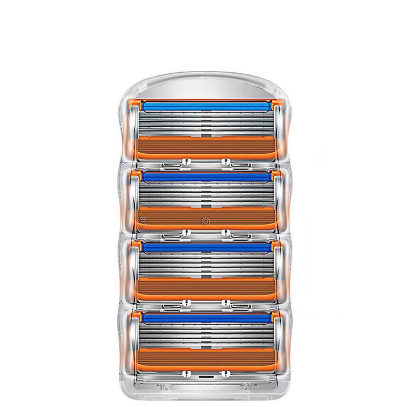 Geely General Factory Wholesale Orange Cross-border Hot Selling Men's Razor 5 Layer Razor Blades Manual Razor Geely General Factory Wholesale Orange Cross-border Hot Selling Men's Razor 5 Layer Razor Blades Manual Razor