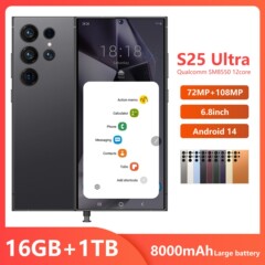 新しい S24 ウルトラ ファクトリー ストレート ヘア クロスボーダー スマートフォン グローバル 4G ハイエンド 6.8 8 コア Android Google
