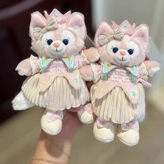 2024夢の祝典玲娜貝のかわいい漫画のかばんはぬいぐるみのクリスマスのプレゼントの女性のキーホルダーを掛けます。
