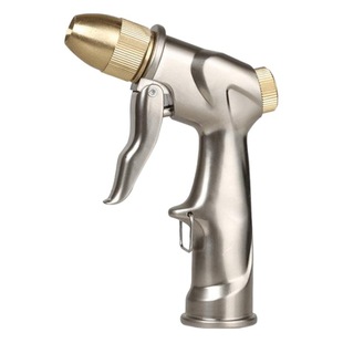 Factory supply cross-border for Amazon hot-selling garden watering beautiful teeth metal high-pressure car wash water gun