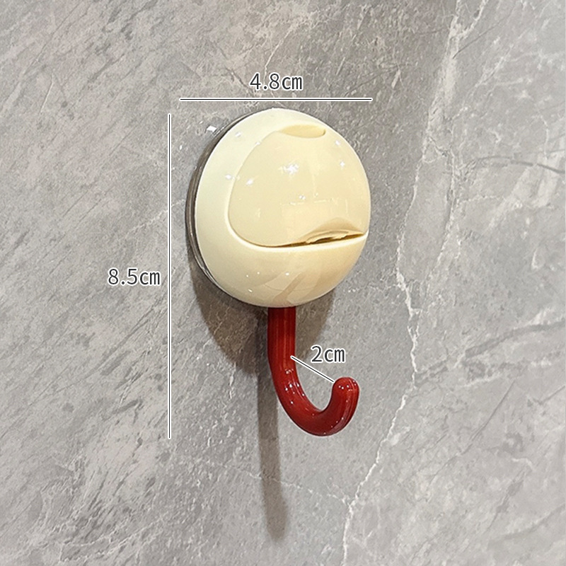 浴室真空粘钩厨房卫生间门后无痕收纳置物免打孔强力承重吸盘挂钩|undefined