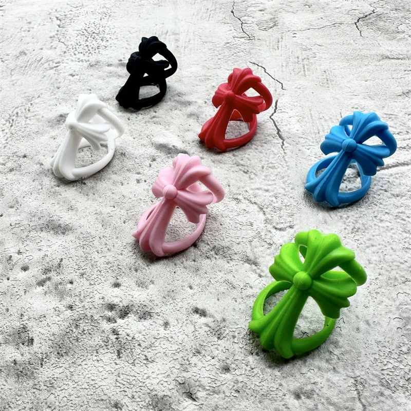 Trend rubber retro ring for men and women, punk style, for beloved